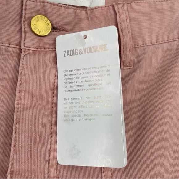 Zadig & Voltaire Corduroy Pants NWT 38/M - Picture 7 of 12